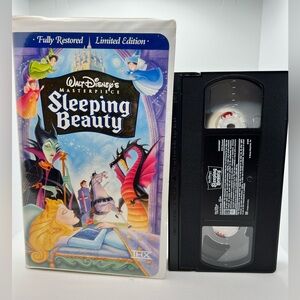Disney Sleeping Beauty VHS - Vibrant Multicolor Cover